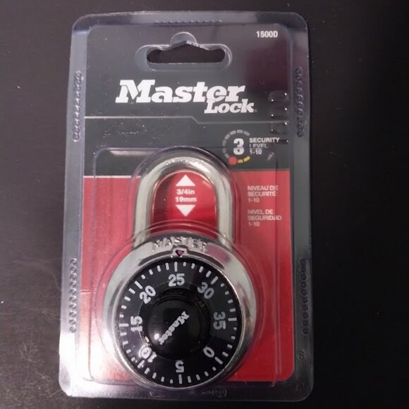 Master Lock Combination - Picture 1 of 5